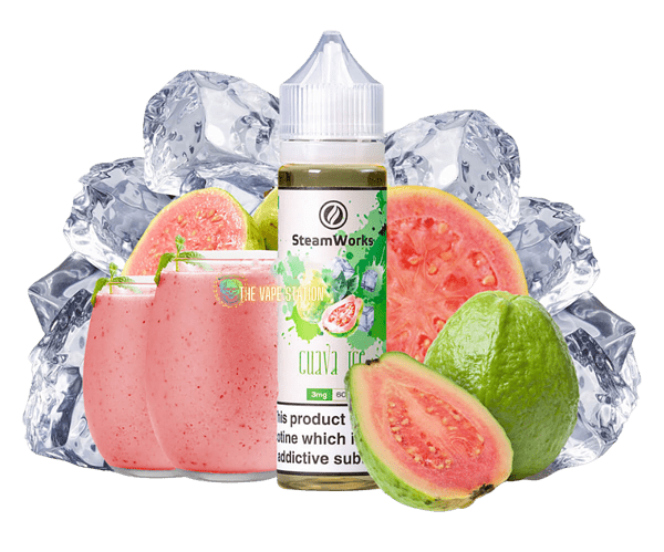 SteamWorks-Guava-Ice-60ml-(Ổi-lạnh)