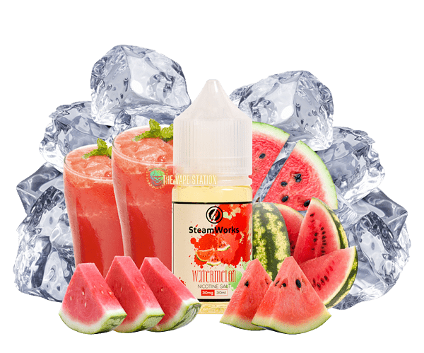 SteamWorks-Watermelon-Salt-30ml-(Dưa-hấu)