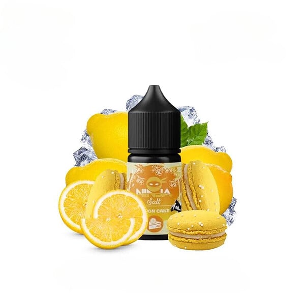 Tinh Dầu Saltnic Ninja - Lemon Cake (Bánh Chanh Lạnh) - 30ml | Hương Chanh Tươi