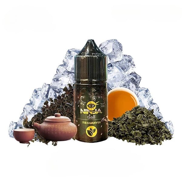 Tinh Dầu Saltnic Ninja - Tieguanyin (Trà Thiết Quan Âm) - 30ml: Hương Trà Truyền Thống