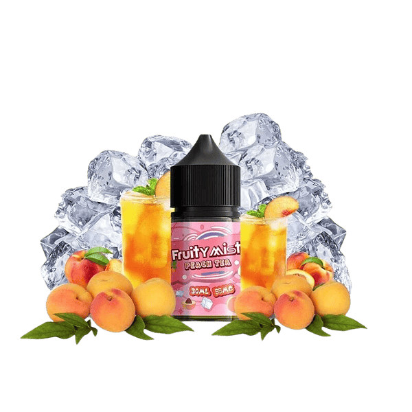 Tinh Dầu Fruity Mist Saltnic- Peach Tea- Trà Đào 30ml/35mg