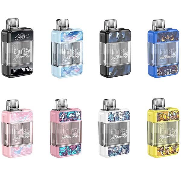 ASPIRE GOTEK S Pastel colors Pod Kit ( kèm đầu rỗng) nhỏ gọn tiện lợi