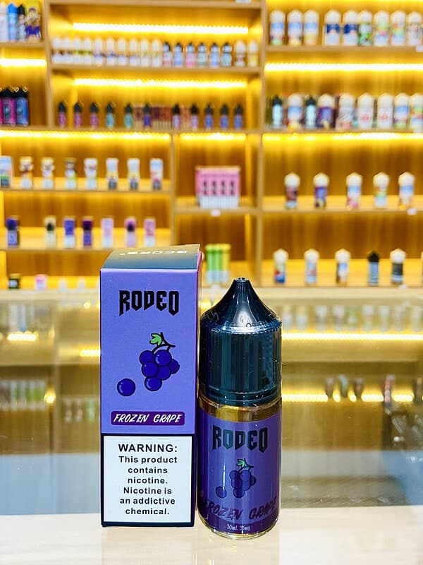 Tinh Dầu Salt Nicotine GCORE RODEO - Nho Lạnh 30ml/35mg,50mg