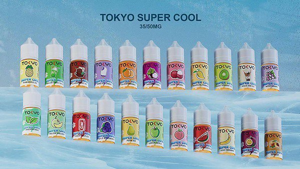 Tinh Dầu Tokyo Super Cool - Chocomint Ice - 35mg/30ml (Vị Socola Bạc Hà Lạnh)