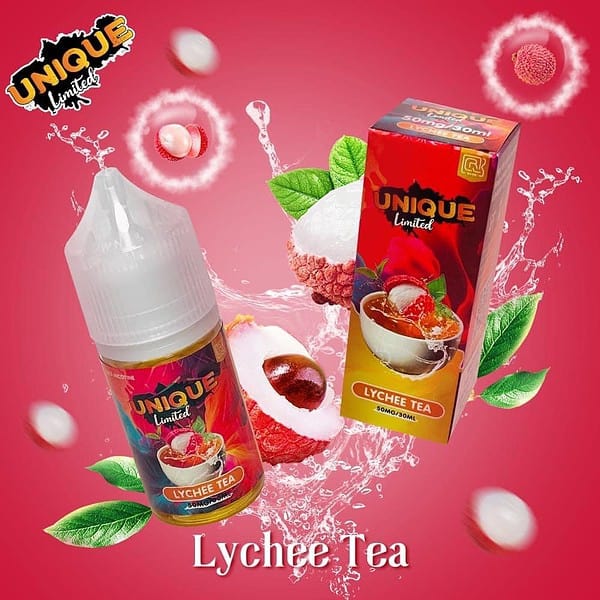 Tinh Dầu Salt Nicotine UNIQUE LIMITED – Trà Vải Lạnh