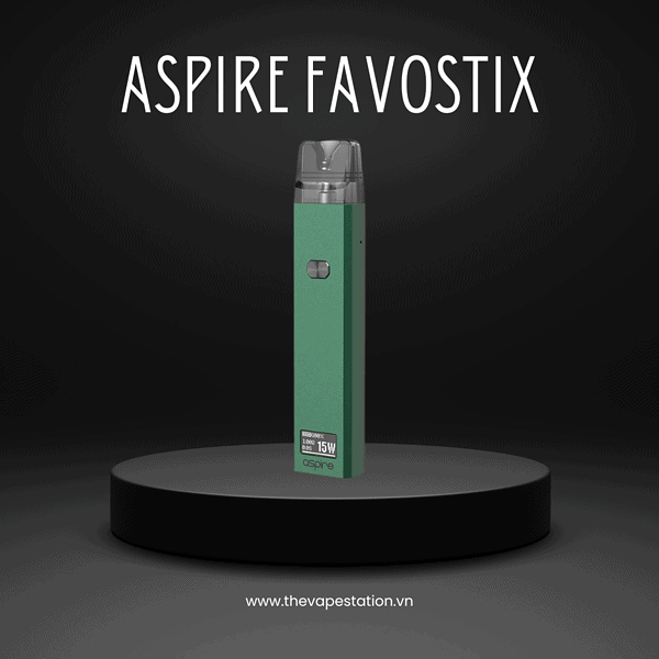 Aspire Favostix 30w Pod Kit - Green - TheVapeStation