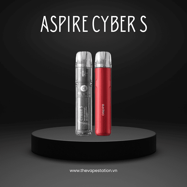 Aspire Cyber S 18w Pod Kit - Red - TheVapeStation