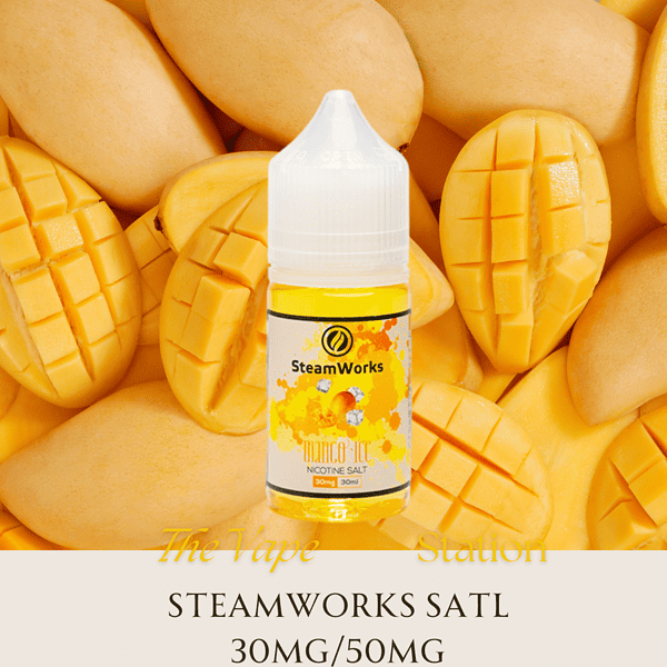 Tinh Dầu Steam Work - Mango Ice- Vị Xoài Lạnh 30mg/50mg