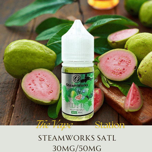 Tinh Dầu Steam Work - Guava Ice- Vị Ổi Lạnh 30mg/50mg