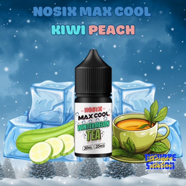 Tinh Dầu Salt Nosix Max Cool - Wintermelon Tea - Vị Trà Bí Đao (35mg-60mg)