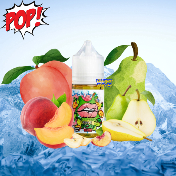 Tinh Dầu Salt Iced pop - Peach Pear - Vị Đào Lê - 30mg/50mg