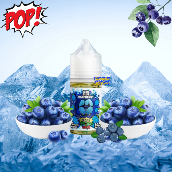 Tinh Dầu Salt Iced pop - BlueRasberry- Vị Việt Quất Mâm Xôi - 30mg/50mg