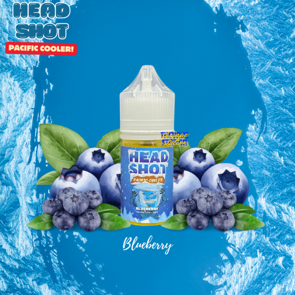 Tinh Dầu Salt Head Shot - Blueberry - Vị Việt Quất Lạnh - 30mg/50mg