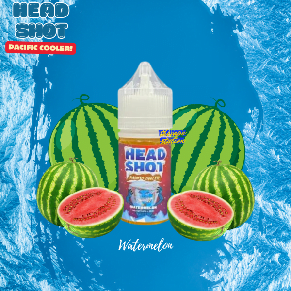 Tinh Dầu Salt Head Shot - Watermelon- Vị Dưa Hấu Lạnh- 30mg/50mg