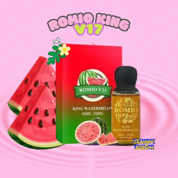 Tinh Dầu Romio King V2 - Watermelon - Dưa Hấu Lạnh 35mg/50mg