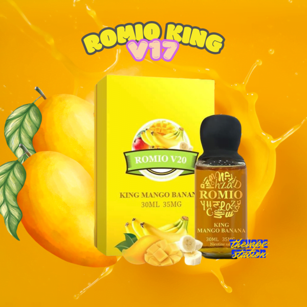 Tinh Dầu Romio King V2 - Mango Banana - Xoài Chuối Lạnh 35mg/50mg