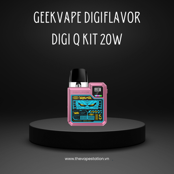 GeekVape DigiFlavor DIGI Q Kit 25W - Mecha Pink