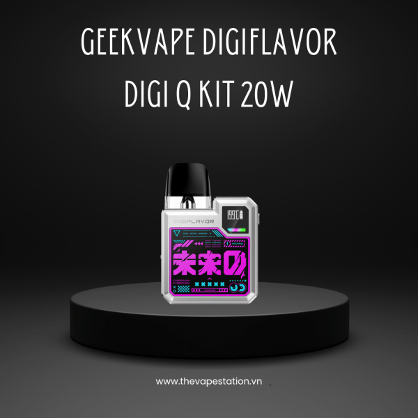 GeekVape DigiFlavor DIGI Q Kit 25W - Future Silver