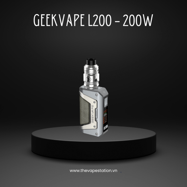 GeekVape Aegis Legend 2(L200) Kit 200W - Silver - Màu Xám Bạc