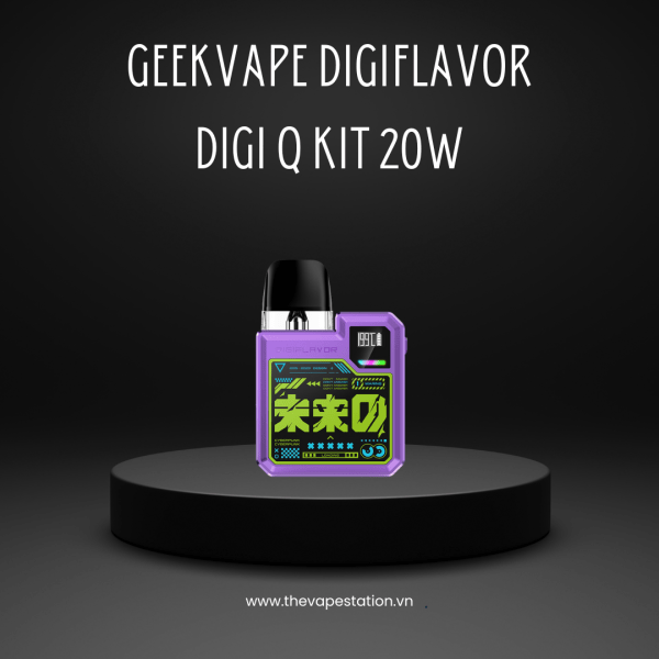 GeekVape DigiFlavor DIGI Q Kit 25W - Future Purple