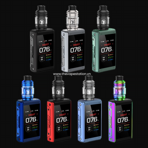 GeekVape Aegis T200 Kit 200W - Silver - Màu Xám Bạc