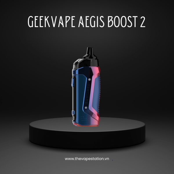 GeekVape Aegis Boost 2 Kit (B60) 60W - Blue Red - Vape Pod Chính Hãng