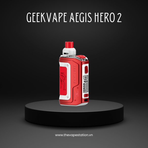 GeekVape Aegis H45 Classic Kit 45W - Red Limited - Vape Pod Chính Hãng