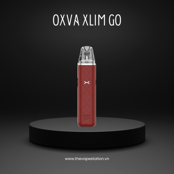 OXVA Xlim Go Kit 30W - Red - Màu Đỏ Bọc Da