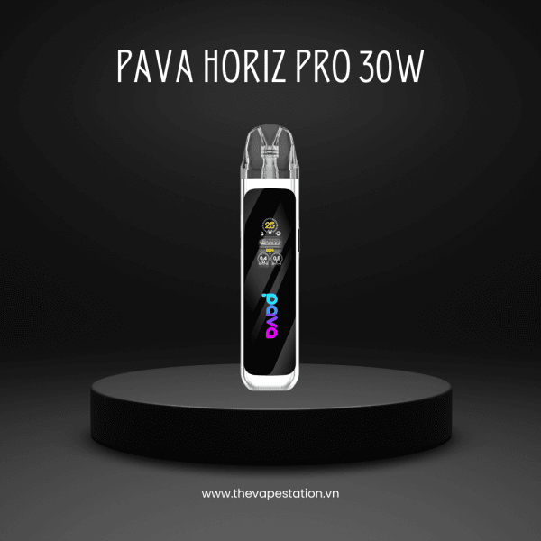 Pava Horiz Pro 30W – Pearly White – Màu Trắng- TheVapeStation