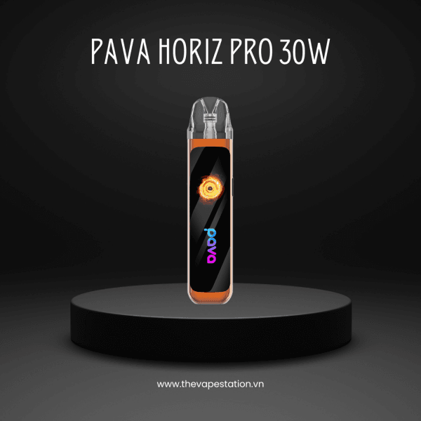 Pava Horiz Pro 30W – Leather Orange – Màu Vàng- TheVapeStation