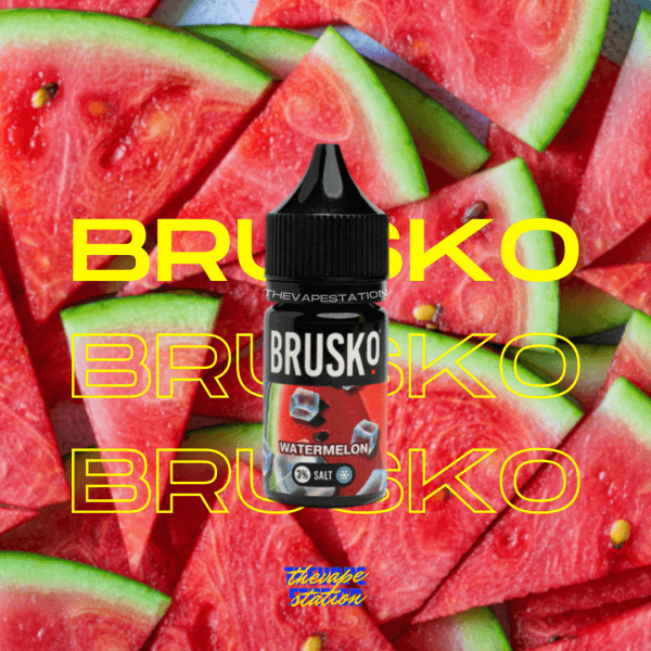 Tinh Dầu Brusko – Watermelon - Vị Dưa Hấu Lạnh 35mg/50mg