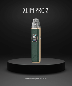 OXVA Xlim Pro 2 30W – Green Python – Màu Xanh Lá Bọc Da Rắn