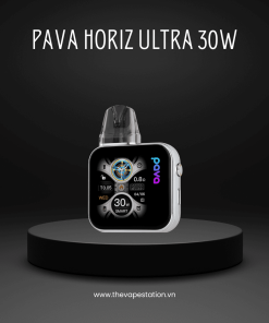 Pava Horiz Ultra 30W – Elegant Sliver – Màu Bạc Kim Loại Mạnh Mẽ- TheVapeStation