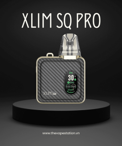 OXVA XLIM SQ PRO 30W- Gold Carbon- Màu Đen Viền Vàng