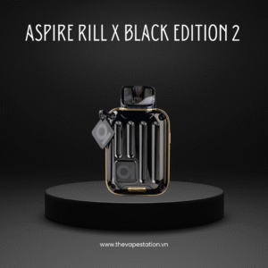 Aspire Rill X Black Limited Edition 2 - Rill X Màu Đen Phiên Bản Giới Hạn - TheVapeStation