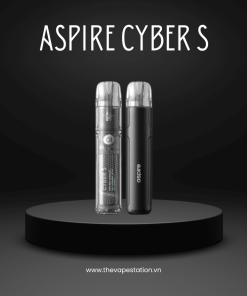 Aspire Cyber S 18w Pod Kit - Black- TheVapeStation