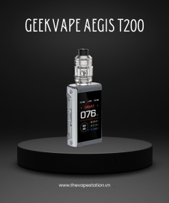GeekVape Aegis T200 Kit 200W - Silver - Màu Xám Bạc
