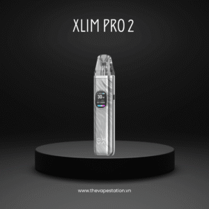 OXVA Xlim Go Kit 30W – Platinum Grey – Màu Xám Vân Lông Vũ