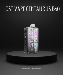 Lost Vape CENTAURUS B60 AIO Kit 60W - Laser Gunmetal - Màu Xám Trong Suốt Họa Tiết