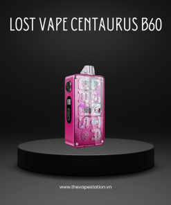 Lost Vape CENTAURUS B60 AIO Kit 60W - Pink Keep - Màu Hồng Trong Suốt Họa Tiết