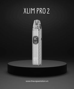 OXVA Xlim Pro 2 30W – Silver Cacbon – Màu Xám Phong Cách