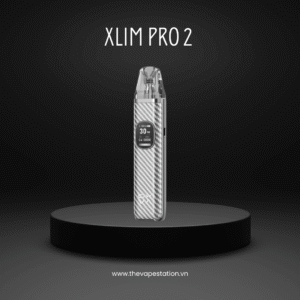 OXVA Xlim Pro 2 30W – Silver Cacbon – Màu Xám Phong Cách