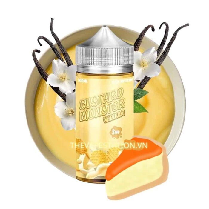 CUSTARD MONSTER VANILLA 100ML BANH VANILLA BO TRUNG