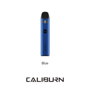 Caliburn A2 Blue nicotine vape available