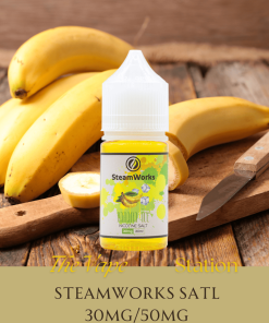 Tinh Dầu Steam Work - Banana- Vị Chuối Lạnh 30mg/50mg