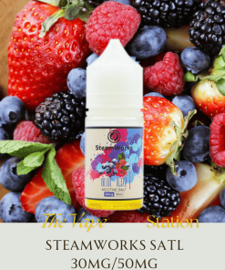 Tinh Dầu Steam Work - Blue Razz- Vị Việt Quất Mâm Xôi 30mg/50mg