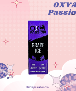 Tinh Dầu OXVA PASSION Salt – Grape Ice - Vị Nho Lạnh