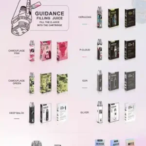 Zbood Personalized Super Max 4500 Lighting Bifbar Kubik Dotmod Electronic Cig PRO Refillable Cymlx Nereu Pod Disposable Vape