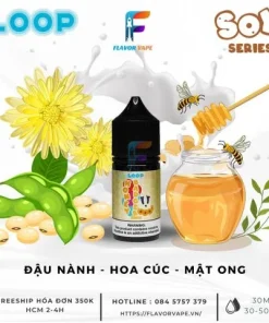 Tinh Dầu Loop – Honey Badger – Vị Sữa Đậu Nành Hoa Cúc 50mg