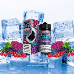 Tinh Dầu Frost Bite – Cranberry Grape- Vị Nho Mâm Xôi 3mg/6mg
